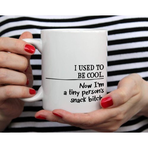 Funny Mom Dad Parents Coffee Mug, Novelty Gag Birthday Gift for Mother Father, New Mama Tea Cup (11oz)