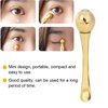 Metal Eye Cream Applicator, Zinc Alloy Eye Cream Applicator Wand Stick Wrinkle Remove Eye Massage Tool Anti Wrinkle Eye Fatigue Relief Massage Stick for Facial Massage Reduce Puffiness