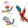 Yitaocity 2Pcs Bird Calcium Teeth Grinding Chew Treats Bird Beak Grinding Stone Toy for Parrot Parakeet Cockatiel Chinchilla Rabbit Gerbil Mouse Hamster