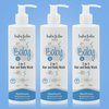 Baby Jolie Baby Body Wash, Kids Hair and Body Wash for Babies & Newborn 2-in-1, Shampoo + Soap | 7.5oz | 221ml | Pack of 3 (3)