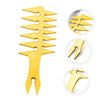 Beavorty 1pc Double-sided Hairdressing Comb Styling Comb Plastic Comb Oil Hairdressing Comb Hairdressing Accessory Portable Comb Hair Salon Supplies Retro Hairstyle Comb Durable Comb