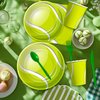 Xenorik Tennis Birthday Plates And Napkins Party Supplies - Tennis Party Decorations Tableware, Paper Plate, Cup, Napkin, Disposable Fork, Sports Tennis Ball Birthday Table Decorations | Serve 24