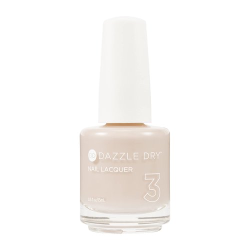 Dazzle Dry Nail Lacquer (Step 3) - Boss - A light and true neutral nude. Full coverage cream. (0.5 fl oz)