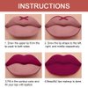 Plum Purple Lip Liner and Lipstick Combination DNM Matte Women's Lipstick, Lip Liner, Lip Gloss, Long-Lasting Waterproof, Cruelty-free 24 Hour Lipstick and Lip Liners Combo Lipliners Pencil Set 05#