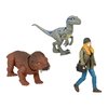 Jurassic World Dominion Human & Dino Pack Maisie & Velociraptor Beta & Accessories, Authentic Action Figures, Movable Joints, Ages 4 Year & Up