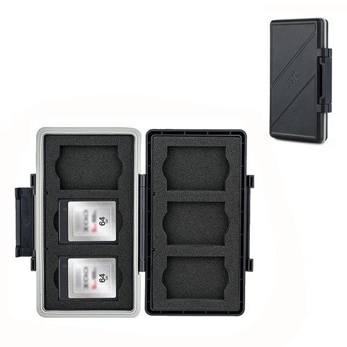 XQD Cfexpress Type B Card Holder, Water-Resistant Shockproof, XQD Cfexpress Type B Card Case Storage Organizer for Nikon Z6 Z7 D4 D850 D5 D500 D4S Panasonic Lumix DC-S1R DC-S1
