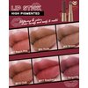 Ruby Red Matte Lipstick,Velvet Chilli Lip Tint Stain,Long Lasting Waterproof 24 Hour Lip Stick Stain labiales mate 24 horas originales,Non-Stick Not Fade Lipgloss,Thanksgiving Makeup Gift for Woman-10