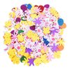 Max Fun 208PCS Easter Foam Stickers Set Easter Eggs Crafts DIY Egg Easter Craft for Kids Easter Decorations Party Favors Supplies (Easter Egg)