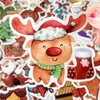 AOWDIAO Christmas Stickers 200 Pcs Cute Merry Christmas Vinyl Stickers for Water Bottles Scrapbooking Crafts Funny Christmas Holiday Stickers for Kids Teens Aduts