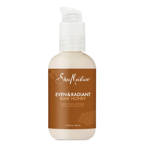 SheaMoisture Even and Radiant Lotion For Uneven Skin Tone and Dark Spots Daily Face Lotion With Raw Honey 3.2 oz