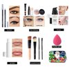 All in One Makeup Kit for Women Full Kit, Christmas Gifts Set for Women Girls, Makeup Essential Bundle with Eyeshadow Palette Makeup Brush Lipstick Blush Foundation Concealer Mascara Eyebrow Pencil
