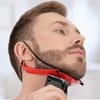 Nekliner Beard Shaper & Beard Lineup Tool for a Clean and Even Neckline | Neckline Shaving Template, Beard Guide Shaping Tool & Lineup Stencil Kit | DIY Hands-Free Cut, Trim, and Shave