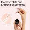 modelones Builder Nail Gel, 8-in-1 Cover Nude Gel Builder, LED Nail Lamp Cured Hard Gel Builder for Nail Thickening Nail Strengthener Extension Gel Rubber Base Gel Polish Glue Gel in a Bottle
