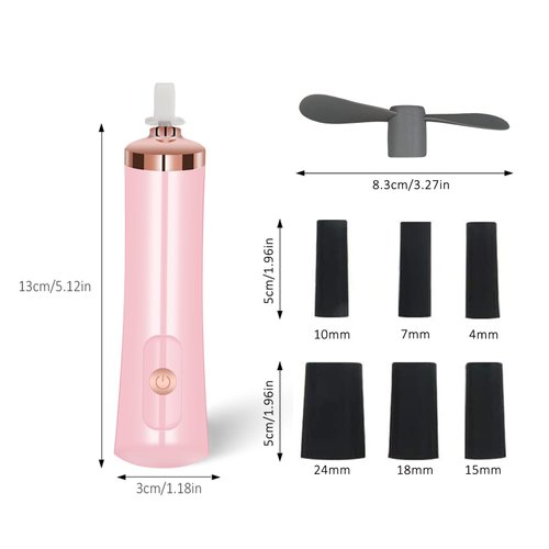 Eenten Glue Shaker, Portable Electric Eyelash Glue Shaker for Eyelash Extensions, Lash Glue Shaker(Battery Powered)