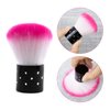 AUEAR, 4 Pack Multicolor Nail Powder Brush Nail Dust Brushes Nail Art Cleaner Brush Nail Art Cleaning Tools for Women and Girls