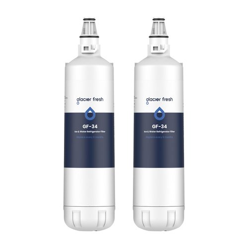 GLACIER FRESH Replacement for 7012333 Ice Maker Water Filter, Compatible With Sub-Zero 7012333 Water Filter, UC-15 Ice Maker Water Filter Replacement, Manitowoc K00374 (2 Pack)