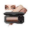Dual Color Eyeshadow,Waterproof Glitter Eye Shadow,Smooth Texture Highly Pigmented Dual-Color Eyeshadow Eyeshadow Shimmer Long Lasting For Eye Makeup(02#)