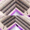 Bodermincer 120pcs 0.10mm Thickness Handmade Fish Tail False Lahses Thick Natural Long Black Individual False Eyelashes Fake Eye Lashes Extensions Makeup Tool (12mm)