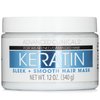 Advanced Clinicals Keratin Hair Mask Treatment, 12 Fl Oz - For Color Treated Hair, Detoxifying Keratin Conditioner To Strengthen Broken, Fortifying Hair Repair Mask With Shea Butter