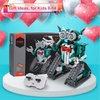 IQKidz APP/Remote Control STEM Building Kits for Kids 8-12 - 3 in 1 RC Robot Car Toys, 440 PCS Educational Science Projects, Gift Ideas for Boys Girls