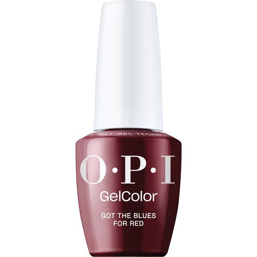 OPI GelColor, Dark Red Opaque Crème Gel Nail Polish, Up to 3 Weeks of Wear &amp; Self-Correcting Form...