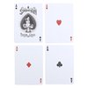 Holiday-Themed Snowman Bicycle Playing Cards Set of Decks - Winter Carnival Red & Green for Christmas Card Games & Festive Poker Nights