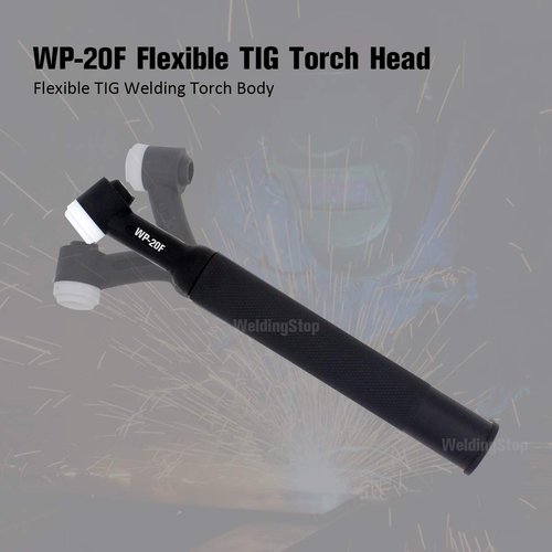 PLAXCON Flexible Torch Body WP-20F TIG Welding Torch Head Water-Cooled TIG Torch Body 250A TIG Torch Parts