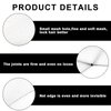 Hair Nets Invisible Elastic Edge Mesh and U Shaped Pins Set, 20Pcs Individual Package Hair Nets for Buns 20Pcs U Shaped Hair Pins for Ballet Bun, Dance, Sleeping, Women