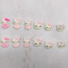 Cute Nail Charms 40 Pcs Cute Cat Nail Charms 3D Kawaii Nail Charms Design for Acrylic Nails Cute Cartoon Flatback Charms Nail Jewelry Nail Art Rhinestones for DIY Craft Phone Case Decoration