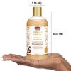 African Pride Moisture Miracle Honey & Coconut Oil Shampoo - For Natural Coils & Curls, Nourishes & Shines, Sulfate Free, Color Safe, 12 oz.