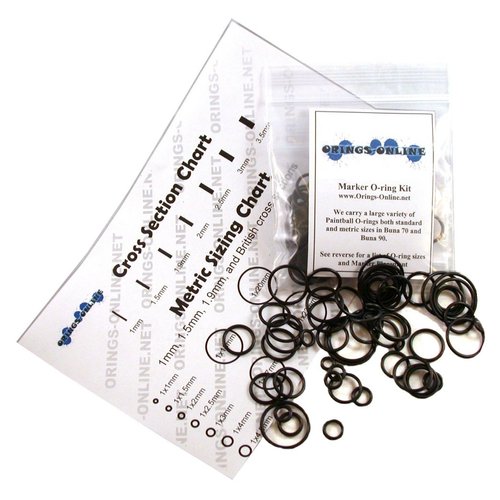Ninja Paintball Regulator O-ring Kit - 2 Rebuilds