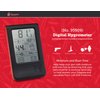 Hornady Digital Hygrometer, 95909 - Indoor Temperature and Humidity Monitor with Touchscreen LCD Display - Ideal Room Thermometer Hygrometer for Gun Safes & Cabinets, Closets, Workbench & More