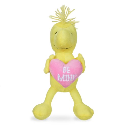 Peanuts for Pets Dog Toy Woodstock “Be Mine” Plush Squeaker| 9” Woodstock from Peanuts Love Plush...