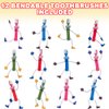 ArtCreativity Bendable Toothbrush Figures, Set of 12, Bendable Toys for Kids, Party Favors for Boys & Girls, Stress Relief Fidget Toys for Kids & Adults, Dentist Office Giveaways, and Pinata Fillers