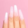 AIMEILI Transparent Jelly Milky White Sheer Pink Nude Gel Polish Kit, Soak Off Sheer Gel Nail Polish Set Of 12pcs X 8ml - Kit Set 3