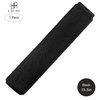 LACDL Extra Long Seatbelt Cover Super Soft Furry for Adults Kids Women & Men, Thick Plush Full Car Seat Belt Strap Cushion, Fluffy Shoulder Pad Protector, Auto Interior Accessories, 1pc, Black, 15.5in