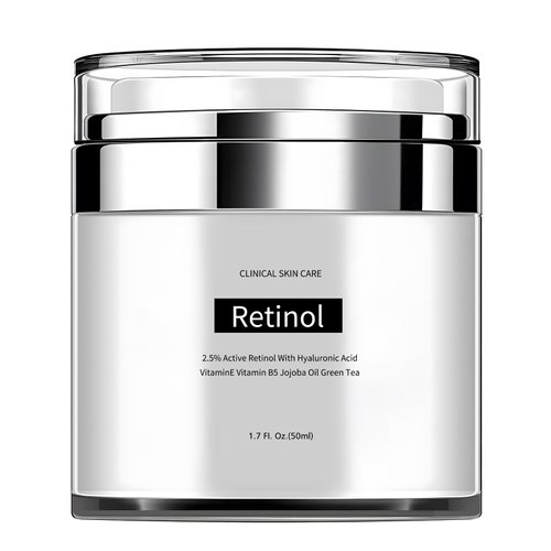 Chbgutlmr Retinol Face Cream Retinol Moisturizer Miracles Retinol Cream Miracles Retinol Anti-wrinkle Face Cream Reduces Wrinkles And Firms 1.7 fl.oz.（50ml）