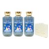 Bath & Body Works Iced Sugar Plum 3 Pack Shower Gel Set with a Natural Oats Sample Soap