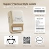 NIIMBOT B21 Label Maker, Thermal Label Printer, Portable Inkless Label Makers for Home/Office/Business, with 1 Pack 50x30mm White Label, Compatible with iOS & Android, (White)