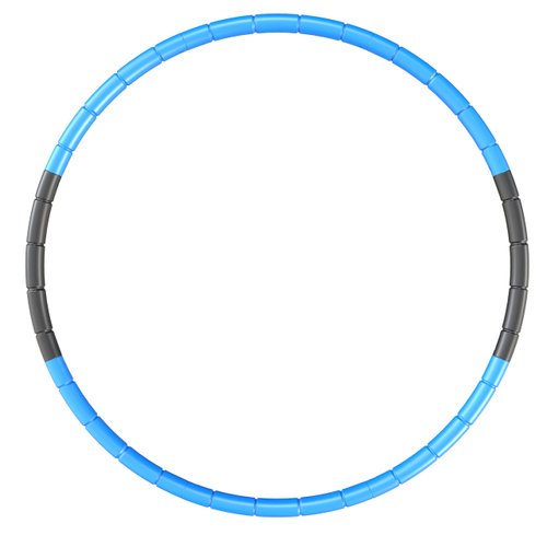 BOHS Kids Fitness Hoop - Weight & Size Adjustable- Body Building Plastic Children Gymnastics Toys- Diameter 26.5 Inches