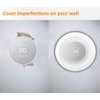 Wall Plate Made for The Nest Thermostat 2020 | Google Nest Thermostat Trim Kit Accessory | Easy Installation | Snow