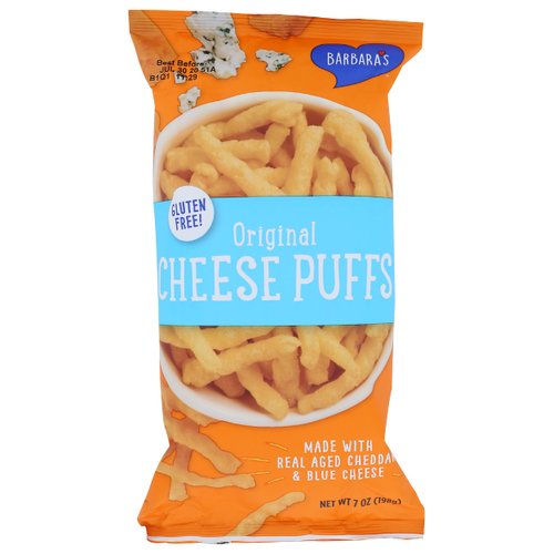 Barbara's Bakery, Original Cheese Puffs, 7 oz
