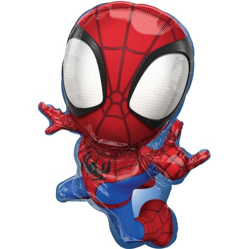 Spidey and His Amazing Friends 2nd Birthday Party Supplies 11pc Balloon Bouquet Decorations