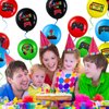 45 Pieces Video Game Latex Balloons, 12 Inch Gaming Gamer Birthday Party Decorations for Kids' Party Boys Video Game Party Game Night Party Game on Party Level Up Party Supplies