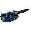 Tion Boar Bristle Hot Vent Brush with Nano Ionic Ceramic Plate Brush Made in Korea/Detangling Normal Brush Function and Wet Hair Quick Dry, Curly Hair Smoothing Brush