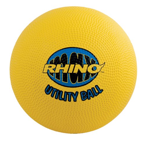 Champion Sports Rhino Utility Playground Ball (Yellow, 10-Inch)
