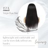 MOMOSHERO Straight Real Full Lace Human Hair Wigs HD Transparent Lace 180 Density, 12A Part Anywhere Glueless Full Lace Wig Pre Plucked 100% Virgin Hair Breathable Full Scalp Wig For Black Women 8 IN