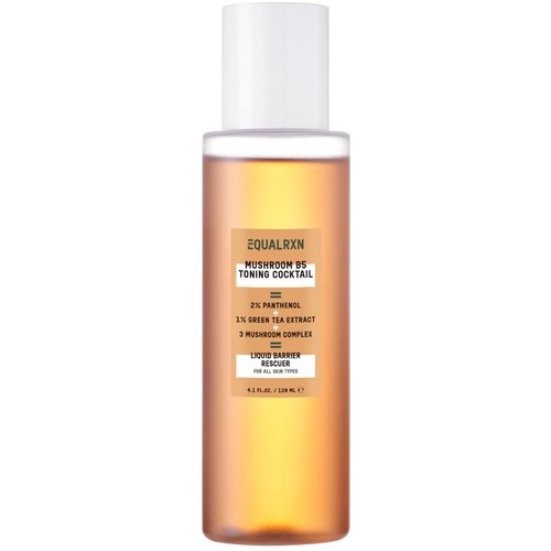 EqualRXN Mushroom B5 Toning Cocktail | Hydrating & Calming Facial Toner | Soothing & Redness Relief with Mushrooms & 2% Panthenol | Green Tea Fresh Skin Toner for Acne Prone & Sensitive & Dry Skin