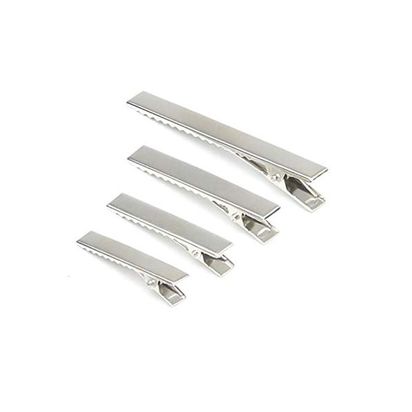 Alligator Hair Clips, 40pcs Metal DIY Clips for Arts Crafts Projects