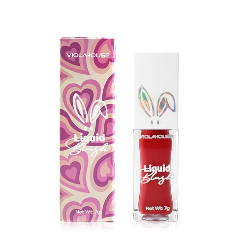 VIOLA HOUSE Liquid Blush, Long-lasting Liquid Blush, Blush Rouge Liquid Makeup, Liquid Blush Cream7g (4, 7g)